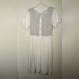 NWOT Hailey & Co. linen striped dress